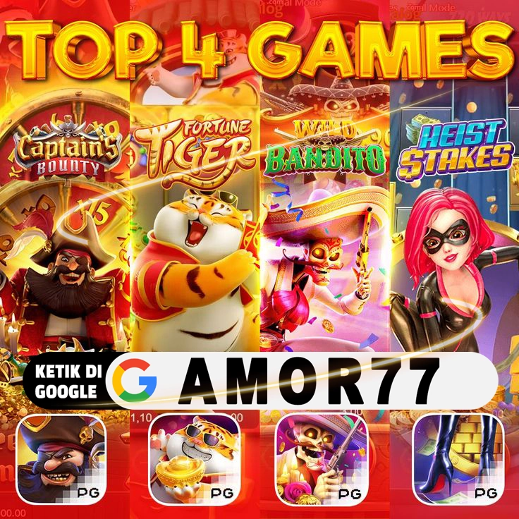 AMOR77: TOP GAME PG SOFT SLOT GACOR HARI INI PASTI MAXWIN
